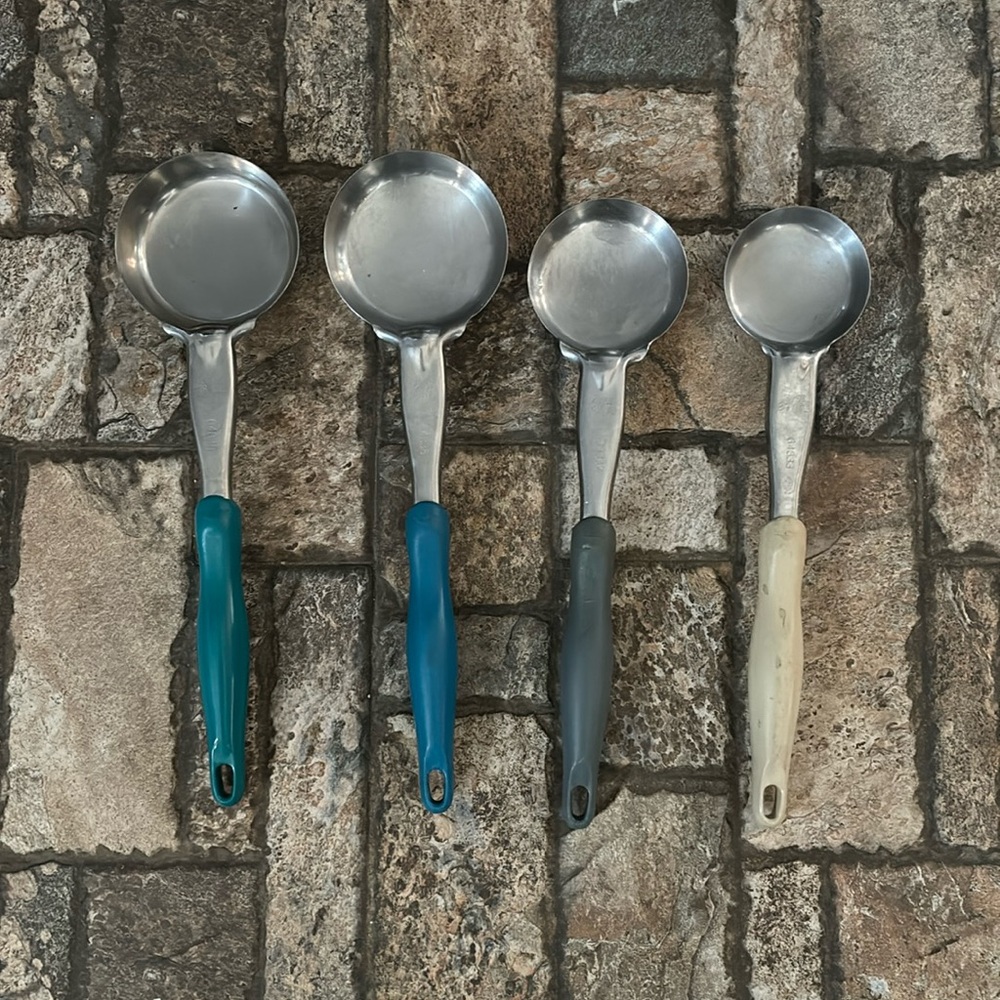 Vollrath SetvOf 4 Round Spoodle Portion Spoons